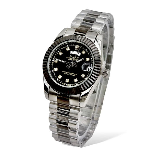 Rolex Elegance Steel Watch — Ladies 32mm