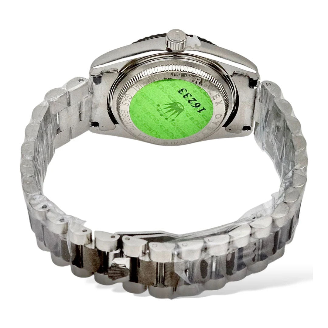 Rolex Elegance Steel Watch — Ladies 32mm